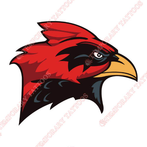 Incarnate Word Cardinals Customize Temporary Tattoos Stickers NO.4625